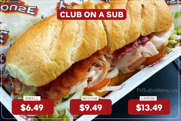 Firehouse Subs Club on a Sub - Prices, Nutrition & Allergens 8 Firehouse Subs Club on a Sub