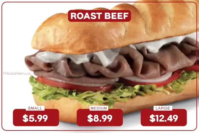 Firehouse Subs Roast Beef - Prices, Nutrition & Allergens 8 Firehouse Subs Roast Beef