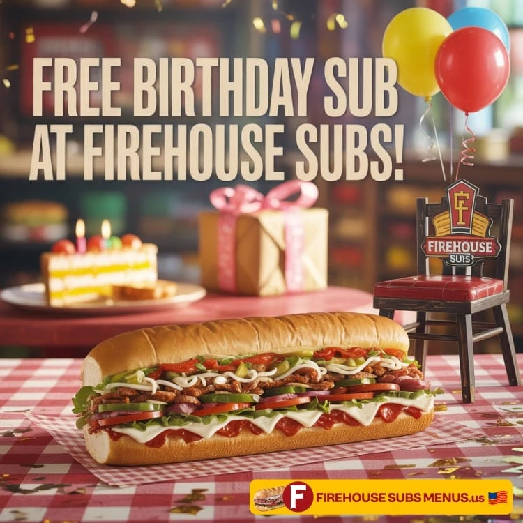 Firehouse Subs Birthday Reward: How to Claim Your Free Sub 14 Firehouse Subs Free Birthday Sub