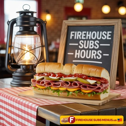 Firehouse Subs Hours: Guide to Opening, Closing, and Holiday Schedules 6 Firehouse Subs Hours