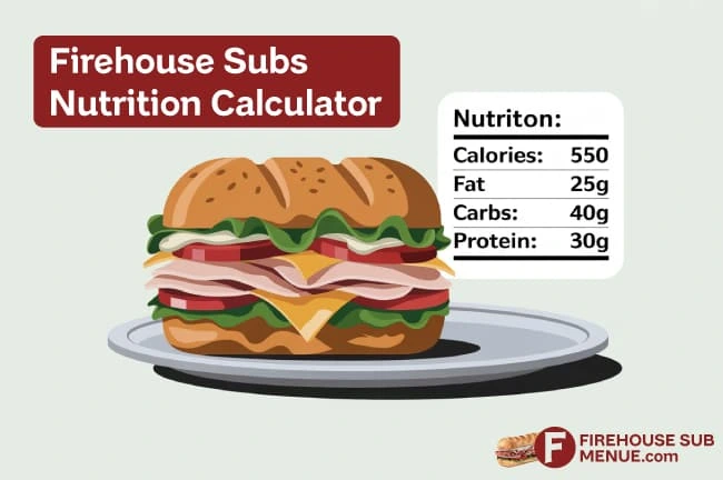Firehouse Subs Nutrition Calculator: Instantly View Calorie Breakdown by Item 3 Firehouse Subs Nutrition Calculator